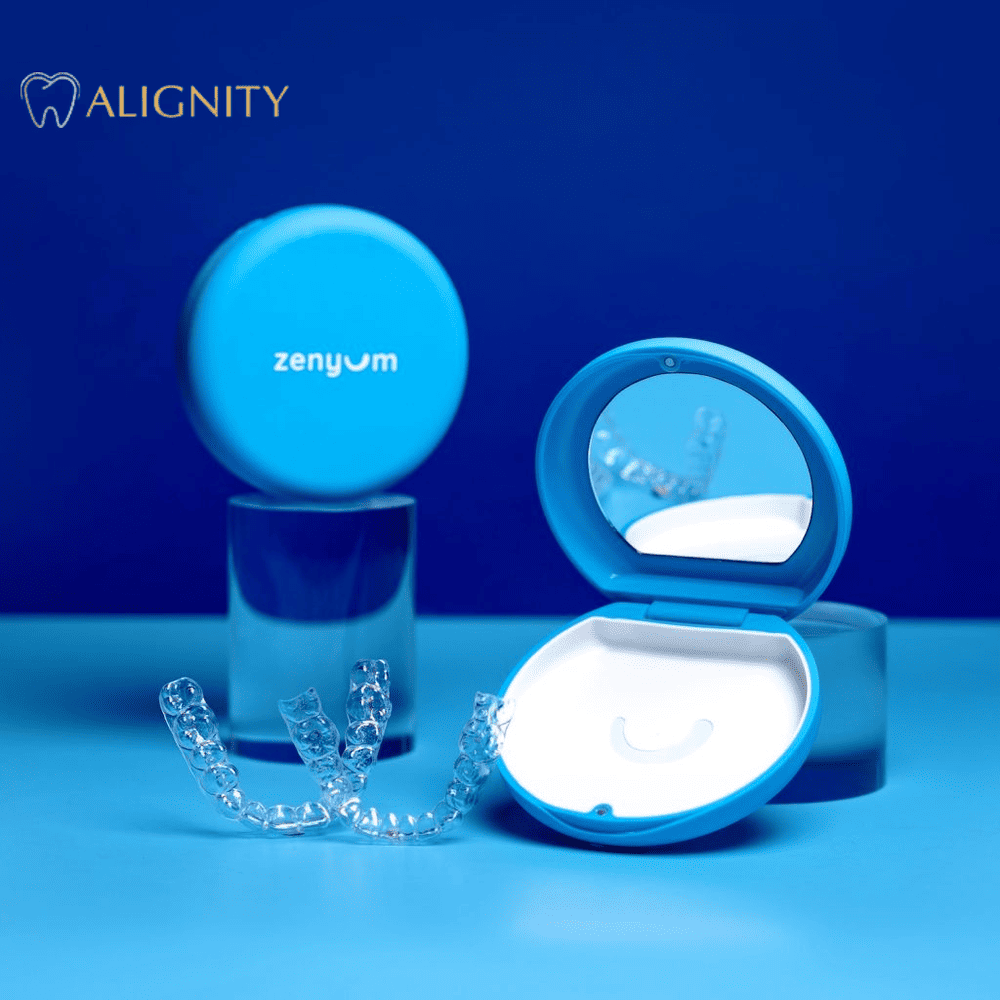 Niềng răng trong suốt là gì? Giá bao nhiêu & Quy trình chuẩn 2026 5 Khay niềng răng trong suốt từ hãng Zenyum