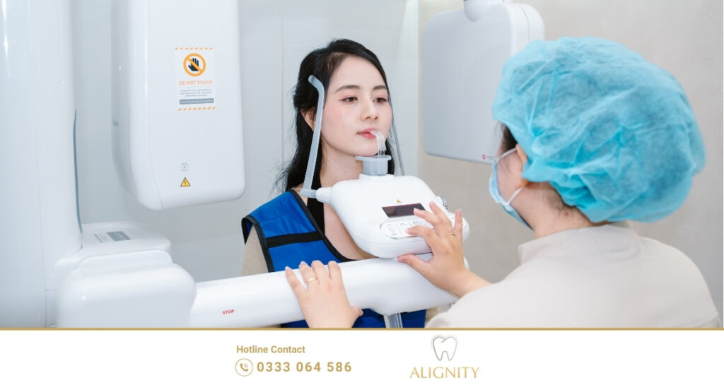 Máy CT Cone Beam thế hệ mới nhất, giúp chẩn đoán chính xác đến từng milimet cấu trúc răng và hàm