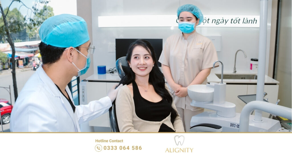 Trồng răng Implant thanh toán theo đợt – Giải pháp tài chính tối ưu tại Nha khoa ALIGNITY 1 Bác sĩ CKI Trần Phúc Duy tư vấn phác đồ điều trị Implant cho khách hàng