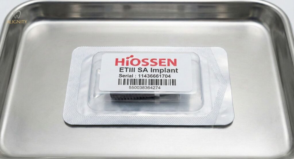 Trụ Implant Hiossen có tốt không? Ưu điểm & bảng giá 2026 7 Trụ Implant Hiossen Mỹ nhập khẩu chính hãng tại nha khoa ALIGNITY.