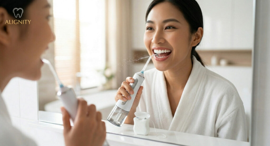 Kết hợp vệ sinh đúng cách tại nhà giúp kéo dài hiệu quả làm sạch sau khi lấy cao răng.