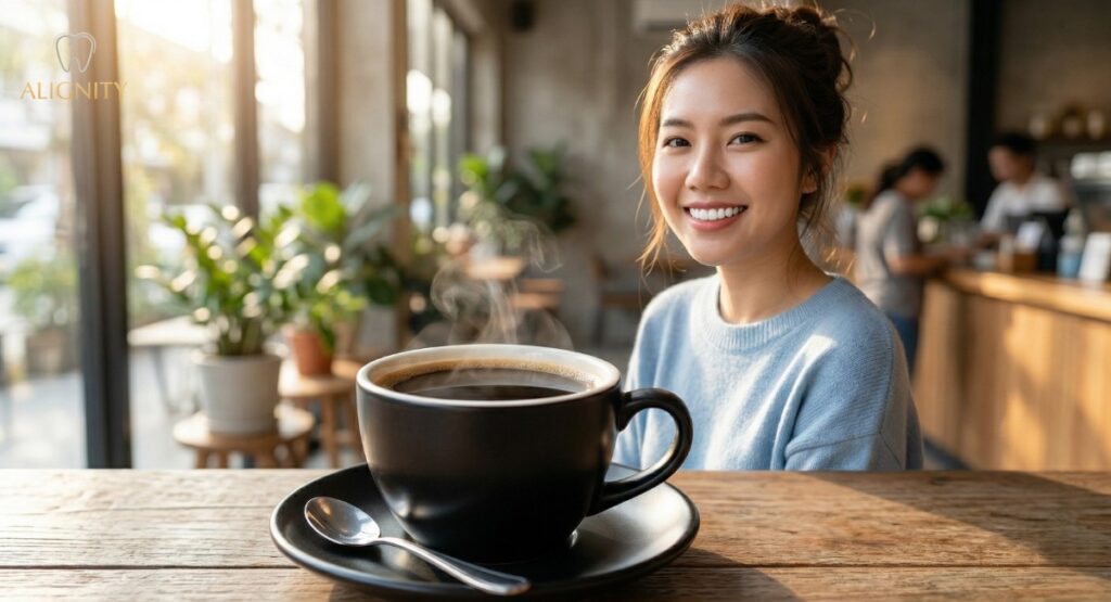 Thói quen uống cà phê, trà khiến cao răng hình thành nhanh hơn
