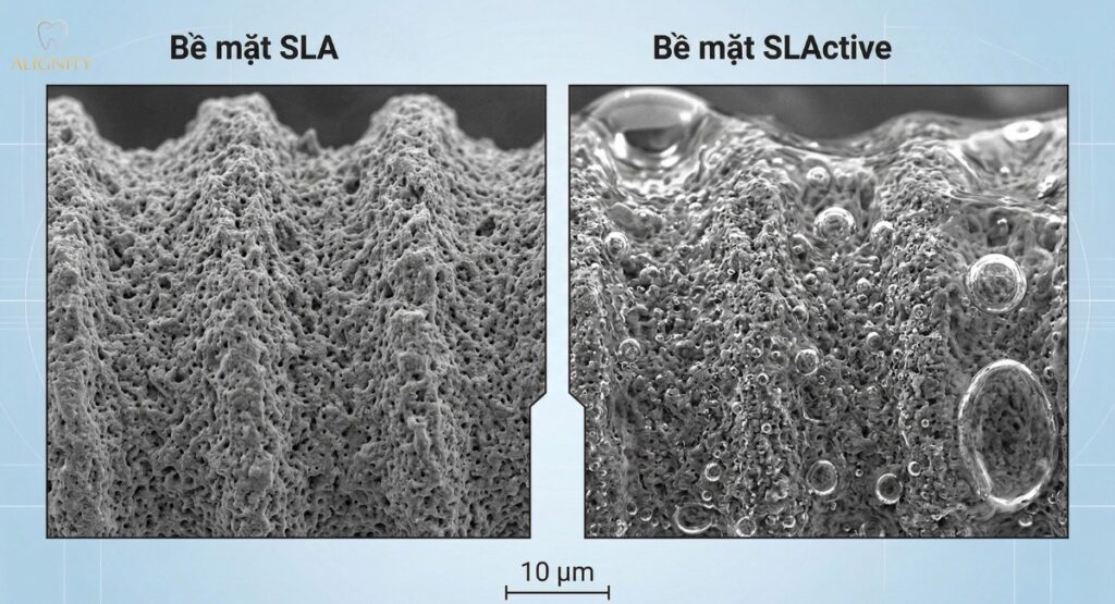 Trụ Implant Straumann Thụy Sĩ: giải pháp phục hình răng toàn diện 3 So sánh 2 dòng trụ phổ biến của nhà Straumann